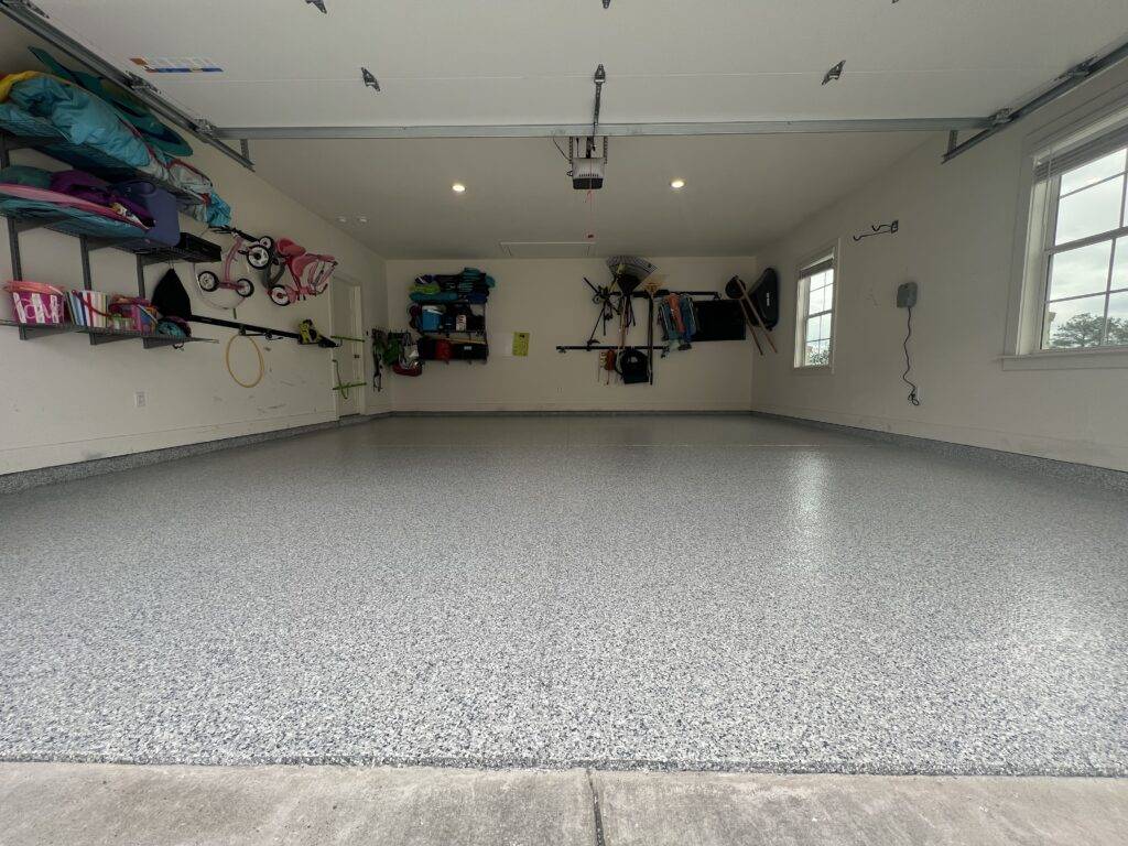 expertly installed garage floor coatings in Birmingham, Alabama